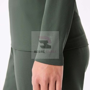 Medical Scrubs Underscrubs <b>Long</b> <b>Sleeve</b> Unisex Under Scrub For Hospital - Product Image 4