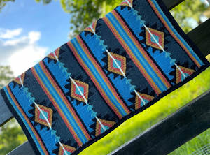 Couverture de selle de cheval Western, design néo-zélandais, faite à la main, matériau écologique, doublure en polaire, haute qualité, taille personnalisable - Product Image 4