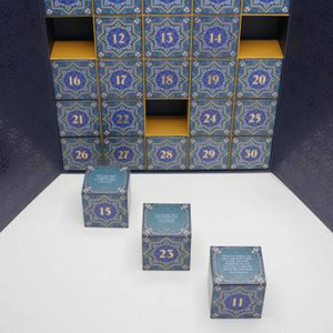 Calendario de Adviento de Chocolate para Niños con Logotipo Personalizado al por Mayor, Caja de Embalaje Grande, 30 Días de Ramadán - Product Image 4