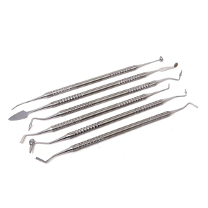 Juego de Instrumentos de Condensación y Talladores de Relleno Dental de Acero Inoxidable de Alta Calidad para Laboratorios Dentales y Cirugía Oral, Duradero y Reutilizable - Product Image 1