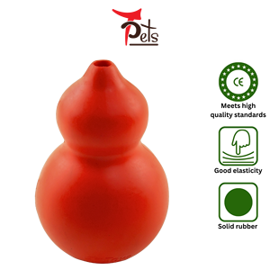 Les jouets en caoutchouc en forme de gourde peuvent avoir des graines à l'intérieur pour augmenter l'intelligence du chien (petite taille) - Product Image 3