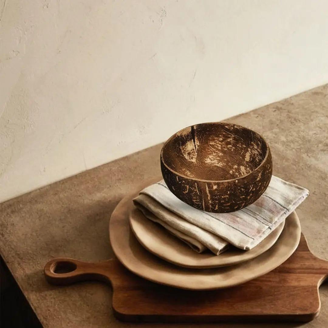 Natural coconut color