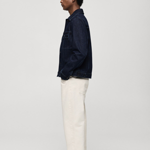 Trendy Fashion Spring <b>Men's</b> <b>Denim</b> <b>Jacket</b> Ripped <b>Denim</b> <b>Jacket</b> Male Design <b>Denim</b> High Street <b>Jacket</b> for <b>Man</b> - Product Image 4