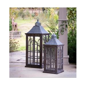 Dernière conception lanterne en fer de couleur noire lanterne de taille personnalisée de la plus grande qualité pour accessoires de décoration de mariage - Product Image 5