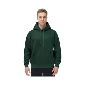 Sudaderas con Capucha para Hombre, Diseño con Estampado Puff, 100% Algodón, Transpirables, Casuales, con Logotipo Personalizado, Patrón Sólido, Precio Económico, Gran Venta - Product Image 1
