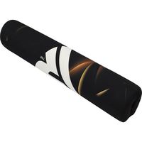 Barre d'haltères unisexe SPORTS B2 en nylon noir avec coussinet en mousse EVA 40 cm, support dorsal personnalisable, confortable, respirant, antidérapant, puissant