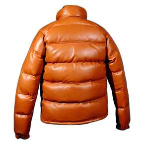 Chaqueta de Invierno Unisex de Marca Propia, Cuello Mao, Gruesa, Acolchada, Resistente al Viento, con Capucha y Logotipo Frontal - Product Image 2