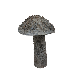 Nouvelle qualité Halloween décoratif en aluminium champignon gris Texture patine pour la décoration de la maison personnalisé à la main - Product Image 5