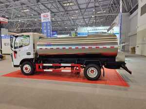 Camión de transporte de leche fresca aislado, manual, 4x2, de 5000 litros, camión cisterna de leche de 5 toneladas, barato, en venta - Product Image 5