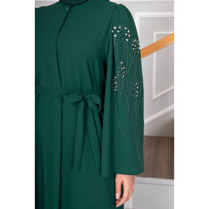 Nouvelle Collection Vêtements Islamiques d'Hiver pour Femme, Robe Abaya, Caftan Tunique, Mode Islamique de Dubaï, Robes Turques Musulmanes - Product Image 4