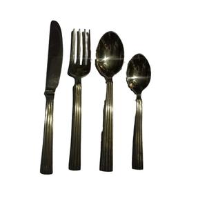 Ensemble de couverts en métal traditionnel de haute qualité avec manche en bois Couverts 5 pièces pour articles artisanaux en matériau PC durable - Product Image 2