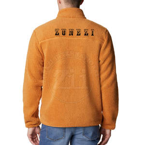 Chaqueta de Invierno de Polar de Alta Calidad al por Mayor, Cuello Alto, Logotipo Frontal, Resistente al Viento, Transpirable, Venta Directa de Fábrica, Personalizable - Product Image 2