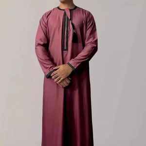 Jubbah pour hommes de haute qualité, vente en gros, Jubba marocaine, Thobe pour hommes, robe musulmane arabe, islamique - Product Image 4