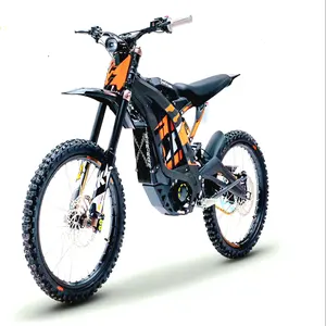 2021 새로운 SuR 론 라이트 비 X 강력한 5400W 먼지 Ebike 성인 Surron 전자 자전거