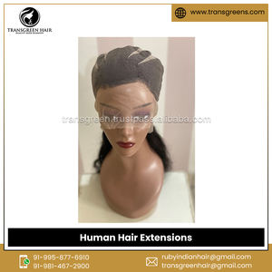 Proveedor al por mayor de extensión que vende pelucas de cabello humano de encaje completo HD transparente sin pegamento 100% natural brasileño - Product Image 3
