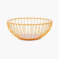 Panier de rangement pour légumes, simple, moderne et luxueux, en gros, panier de rangement pour collations, panier à fruits en métal pour table de cuisine
