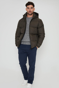 Veste matelassée légère pour homme, manteau chaud matelassé, coupe-vent, randonnée en plein air, vêtements décontractés d'hiver, fourniture de haute qualité - Product Image 6