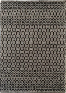 Prix d'usine Tapis en coton tissé plat en fil naturel noir et blanc pour votre maison - Product Image 2