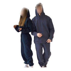 Vente en gros Nouveaux Hommes Casual Logo Sweat Suit Hoodies Survêtement 2 Pièces Ensemble Femmes Hoodies Et Jogger Jumping Jogging Suit - Product Image 2