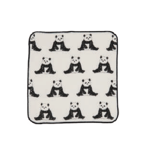 Toalla de Personajes de Dibujos Animados (Shibainu y Panda) 100% Algodón para Niños, Venta al Por Mayor Friends Hill Square - Product Image 1