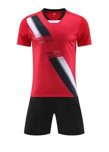 Jersey Deportivo Personalizable de Alta Calidad para Hombre 2025, Uniforme de Fútbol con Impresión Digital Económica y Logotipo del Equipo, Manga Corta - Product Image 4