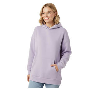 Sudadera con Capucha Oversize de Invierno para Mujer, de Alta Calidad, Transpirable, Ecológica, 100% Algodón, Estilo Casual Urbano, Personalizable por Delante - Product Image 6