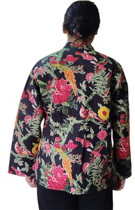 manufacturer and wholesaler <b>quilted</b> <b>jackets</b> reversible cotton <b>jacket</b> reversible coat bridesmaid gift outerwear Coat - Product Image 3