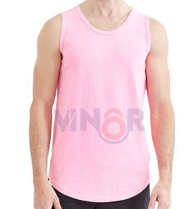 Camiseta sin mangas de verano unisex para hombre, camiseta informal de estilo callejero de secado rápido con diseño impreso de malla de licra, camiseta sin mangas transpirable de Color sólido - Product Image 6