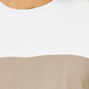 Último diseño moda desgaste impresión verano camiseta conjuntos cortos Casual Color sólido hombres camiseta conjuntos cortos - Product Image 5
