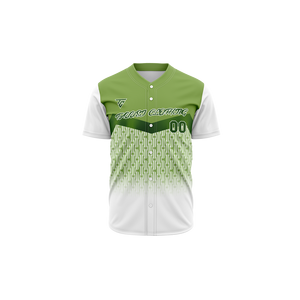 Venta al por mayor personalizable manga corta béisbol y softbol Jersey transpirable y bordado/sublimación opciones disponibles - Product Image 1