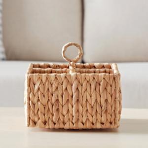 Caja de almacenamiento de cuatro compartimentos, cajas de almacenamiento hechas a mano, ecológicas, naturales, para el hogar y decoración del hogar, venta al por mayor desde Vietnam - Product Image 4