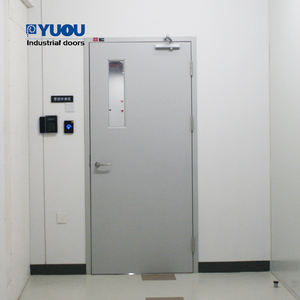 Commercial intérieur coupe-feu sortie de secours sécurité industrielle résistance au feu <span class=keywords><strong>porte</strong></span> en acier avec vitre - Product Image 2