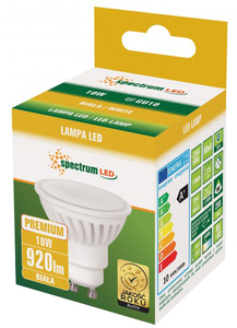 Lampada LED dicroica in ceramica premium 10W 920Lm 3000K 100 (Spectrum WOJ14308) - Product Image 1
