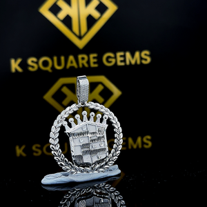 Custom Number Letter Moissanite Hip Hop Charm Iced Out Pendant Jewelry Pass <b>Tester</b> <b>Gold</b> Plated VVS Moissanite Diamonds - Product Image 6