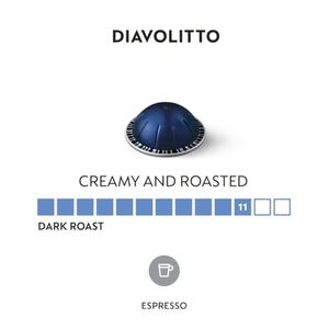 Nespresso VertuoLine Espresso, Diavolitto, 50 capsules - Product Image 2