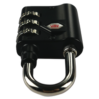 ABALOCKS Serrure à combinaison pour porte, en alliage de zinc chromé durable, avec fonction de mot de passe, serrure à came en acier, modèle Taïwan 107908