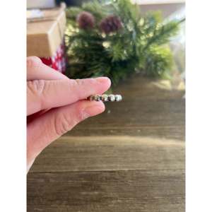 Southwest Made 4MM Sterling Silver <b>Stacker</b> <b>Ring</b> for Gift Occasions - Product Image 1