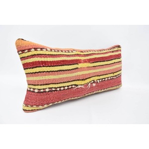 หมอนผ้าวูลถักหลากสี12X24นิ้วลายวินเทจของตกแต่งบ้าน - Product Image 3