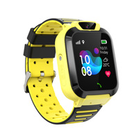 Montre connectée pour enfants avec GPS, étanche IP65, carte SIM, assistant vocal IA, répondre aux appels et réveil pour enfants