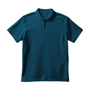 Chemise décontractée pour homme en coton piqué tricoté, anti-froissement, manches courtes, haute qualité, motif uni brodé, 220g, taille XL - Product Image 2