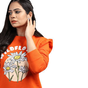 Nuevo diseño Otoño Invierno liso mujer sudaderas suelta moda pulóver de gran tamaño mujer cuello redondo sudadera - Product Image 3