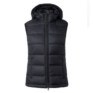 Puffer Vest Custom Apparel Manufacturer Casual Warm <b>Quilted</b> Padded <b>Waistcoat</b> Latest Design Branded Gilets Women Puffer Vests - Product Image 3
