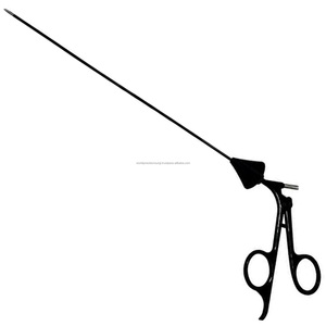 Porte-aiguille laparoscopique manuel à tube isolant, instrument chirurgical certifié CE, pour laparoscopie, suture, usage clinique et hospitalier - Product Image 5