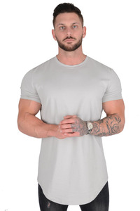 Haute qualité 95 coton 5 Spandex sport séchage rapide entraînement logo d'impression personnalisé pour surdimensionné Gym hommes T-shirt pour hommes expédition DDP - Product Image 4