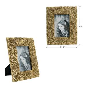 Charming metal <b>photo</b> <b>frame</b> for cozy bedrooms showcasing warm style durable quality premium finish wall display design - Product Image 3