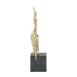 Escultura de Animales de Metal de Alta Gama Exclusiva, Decoración Moderna para el Hogar, Escultura Pulida para Jardín, Regalos para Bodas y Festividades - Product Image 2