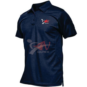 T-shirt de haute qualité avec impression personnalisée du logo pour hommes pull polo pour hommes chemise de golf flexible en matériau personnalisé pour hommes - Product Image 2