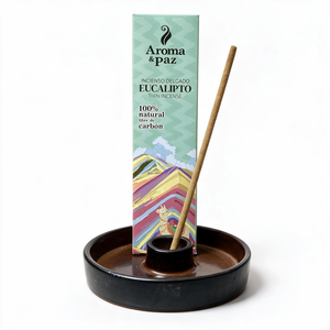 Varillas de Incienso Finas de Bambú y Eucalipto 100% Naturales, Sin Carbono, Aromáticas, Incienso Chino para Meditación en Casa, para Todas las Estaciones - Product Image 1
