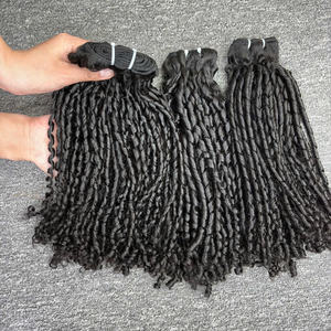 Wholesale Vietnamese Remy <b>Real</b> <b>Human</b> <b>Hair</b> <b>Extension</b> Bundles for Curly Unprocessed <b>Hair</b> Cuticle Aligned Machine Double Weft No - Product Image 1