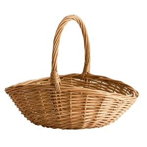 Cesta de mimbre de diseño personalizado, cesta de diseño hecha a mano de calidad superior, cesta de mimbre de lujo al por mayor con estilo clásico - Product Image 1